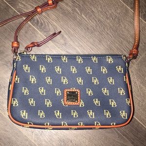 NWOT  Dooney and Burke Navy Crossbody